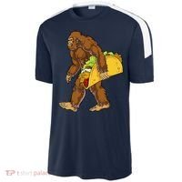 Bigfoot Carrying Taco Funny Cinco De Mayo Sasquatch Funny Sport-Tek Competitor United Soccer Jersey thumb 2