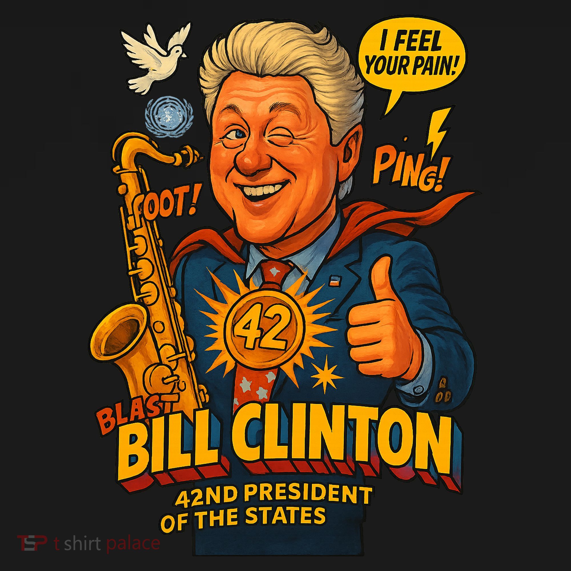 Bill Clinton The Presidential Chronicles Backpack