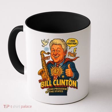 Bill Clinton The Presidential Chronicles Coffee Mug