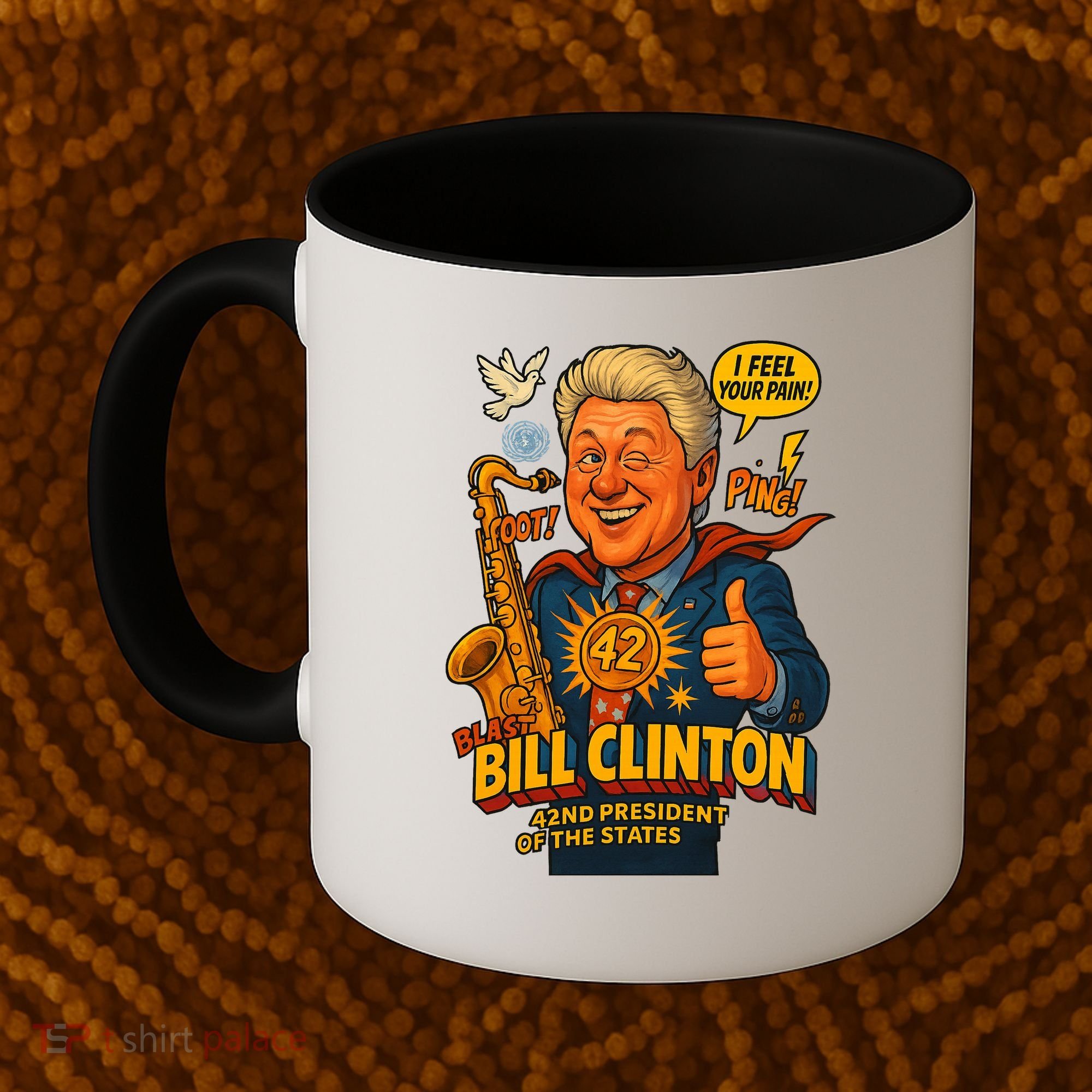 Bill Clinton The Presidential Chronicles Coffee Mug