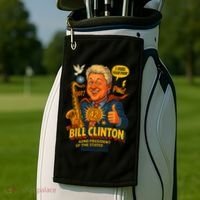Bill Clinton The Presidential Chronicles Golf Towel thumb 2