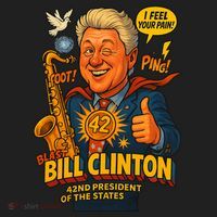Bill Clinton The Presidential Chronicles Golf Towel thumb 3