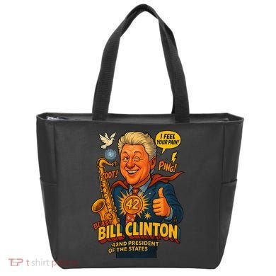 Bill Clinton The Presidential Chronicles Tote Bag