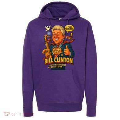 Bill Clinton The Presidential Chronicles Hoodie