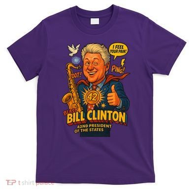 Bill Clinton The Presidential Chronicles T-Shirt