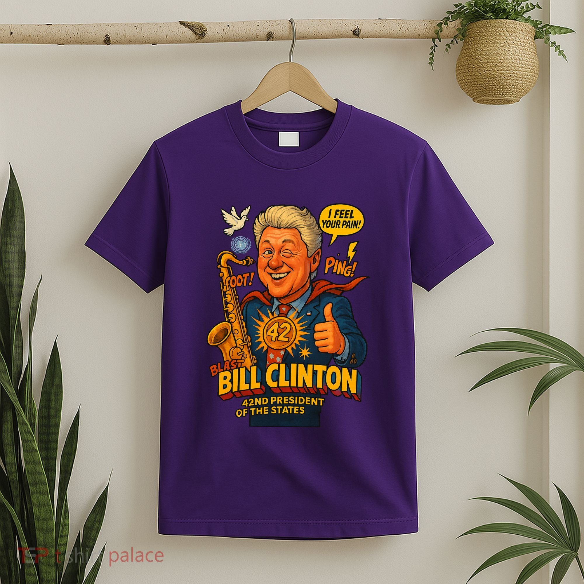 Bill Clinton The Presidential Chronicles T-Shirt