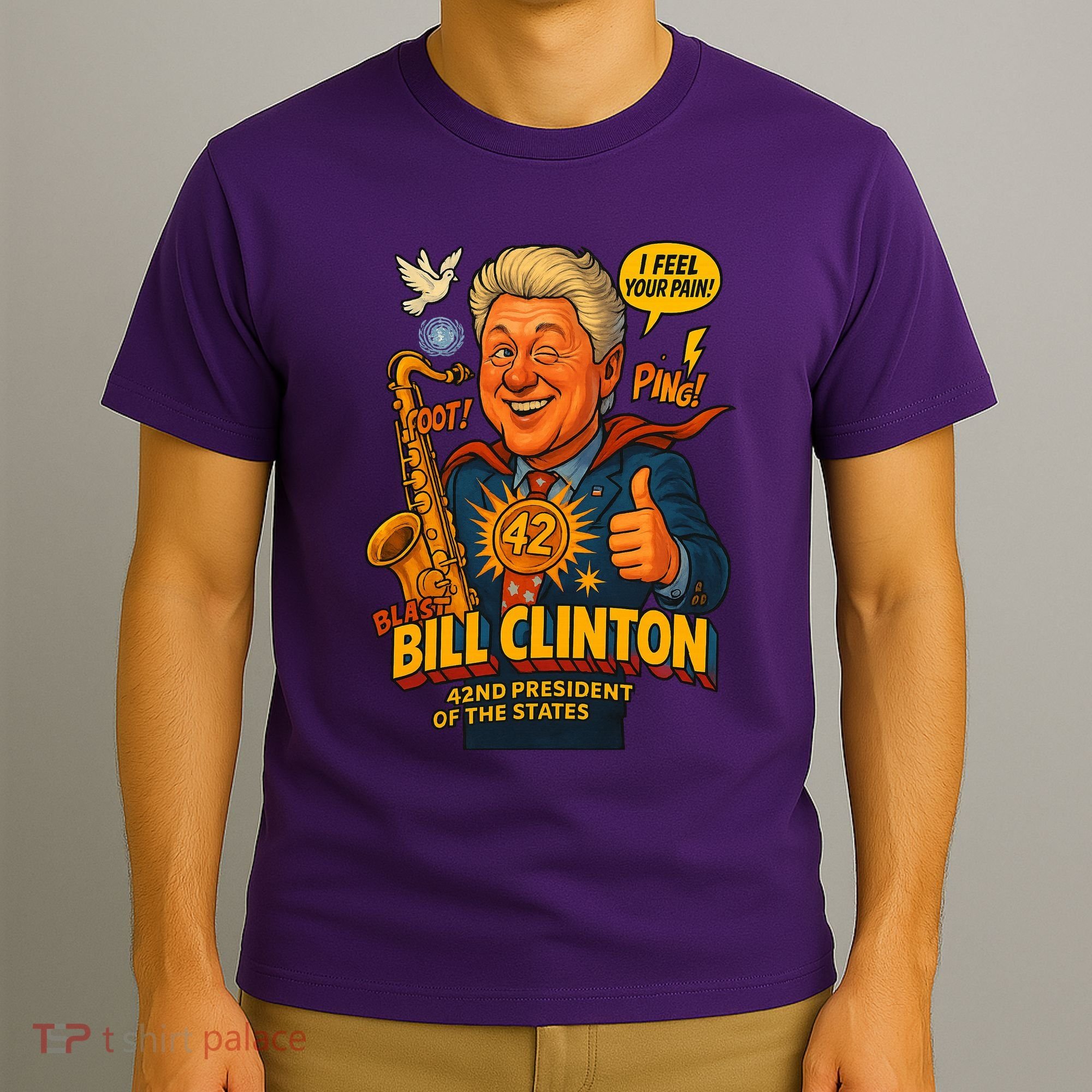 Bill Clinton The Presidential Chronicles T-Shirt