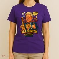 Bill Clinton The Presidential Chronicles T-Shirt thumb 4