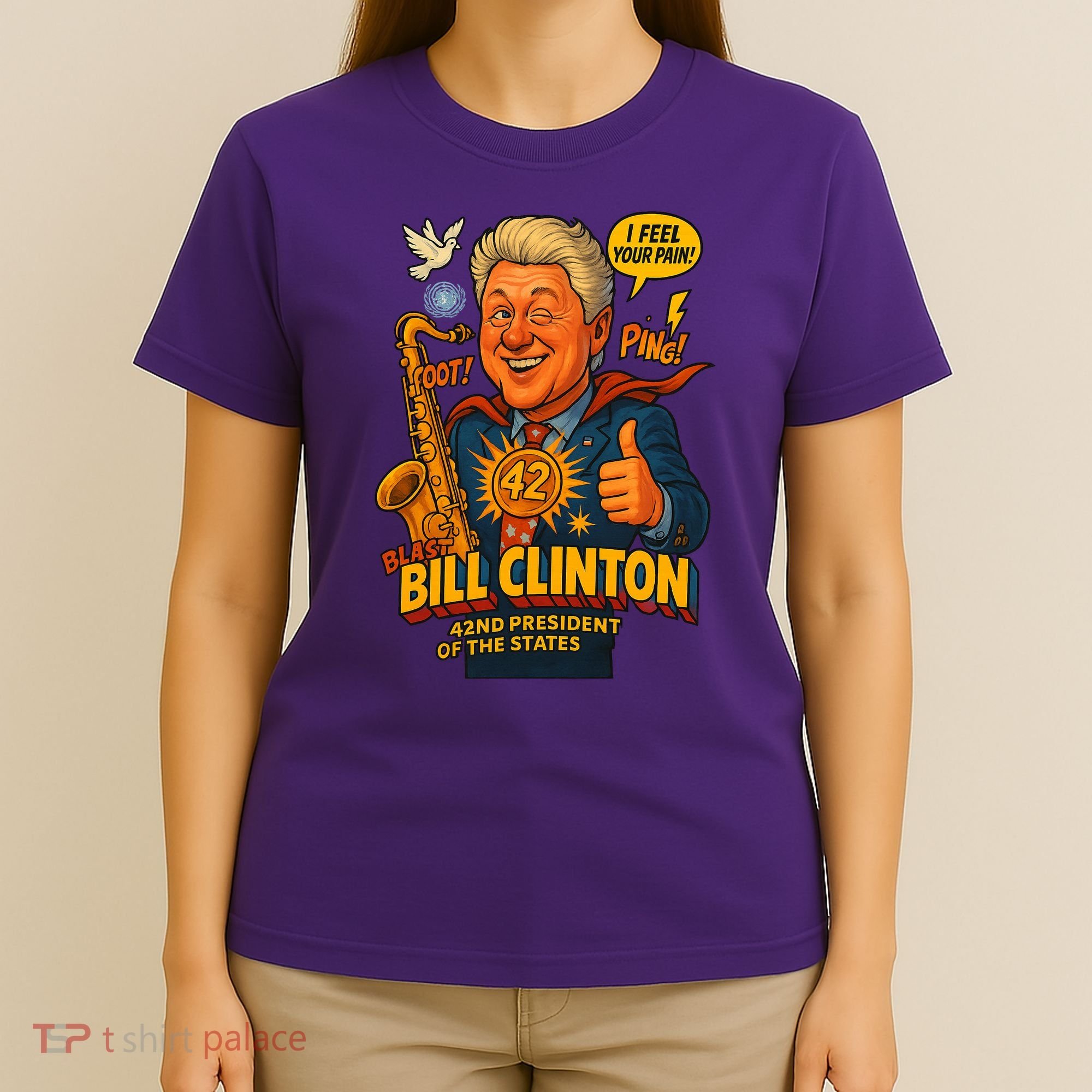 Bill Clinton The Presidential Chronicles T-Shirt