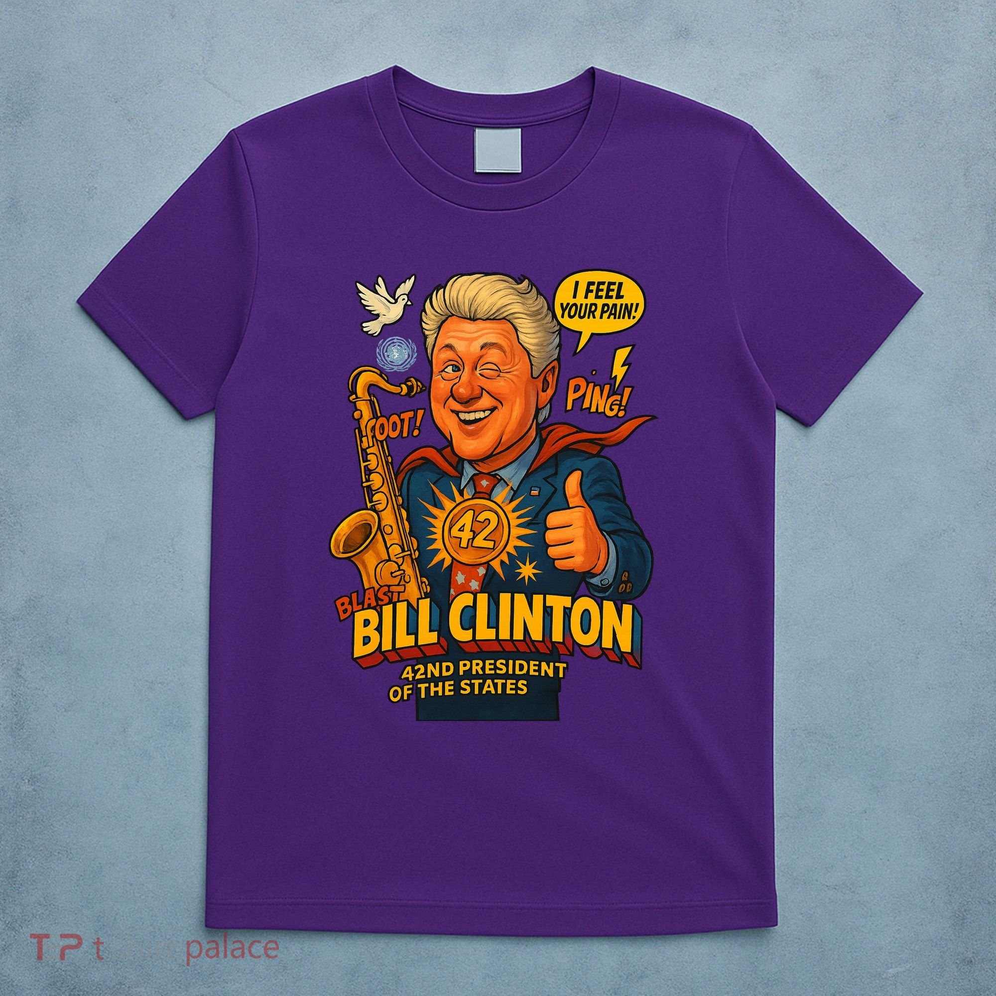 Bill Clinton The Presidential Chronicles T-Shirt