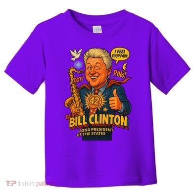 Bill Clinton The Presidential Chronicles Toddler T-Shirt