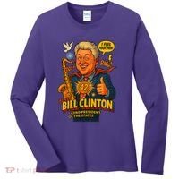 Bill Clinton The Presidential Chronicles Women's Long Sleeve Shirt thumb 0