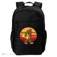 Bigfoot Carrying Taco Funny Cinco De Mayo Sasquatch Gift Backpack thumb 0