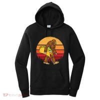 Bigfoot Carrying Taco Funny Cinco De Mayo Sasquatch Gift Women's Hoodie thumb 0