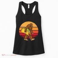 Bigfoot Carrying Taco Funny Cinco De Mayo Sasquatch Gift Women's Tank Top thumb 0