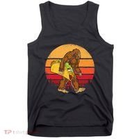 Bigfoot Carrying Taco Funny Cinco De Mayo Sasquatch Gift Tank Top thumb 0