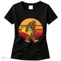 Bigfoot Carrying Taco Funny Cinco De Mayo Sasquatch Gift Women's T-Shirt thumb 0