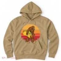 Bigfoot Carrying Taco Funny Cinco De Mayo Sasquatch Gift Hoodie thumb 0