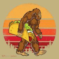 Bigfoot Carrying Taco Funny Cinco De Mayo Sasquatch Gift Sweatshirt thumb 2