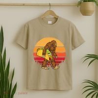 Bigfoot Carrying Taco Funny Cinco De Mayo Sasquatch Gift T-Shirt thumb 2