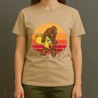 Bigfoot Carrying Taco Funny Cinco De Mayo Sasquatch Gift T-Shirt thumb 4