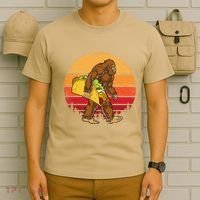 Bigfoot Carrying Taco Funny Cinco De Mayo Sasquatch Gift T-Shirt thumb 6
