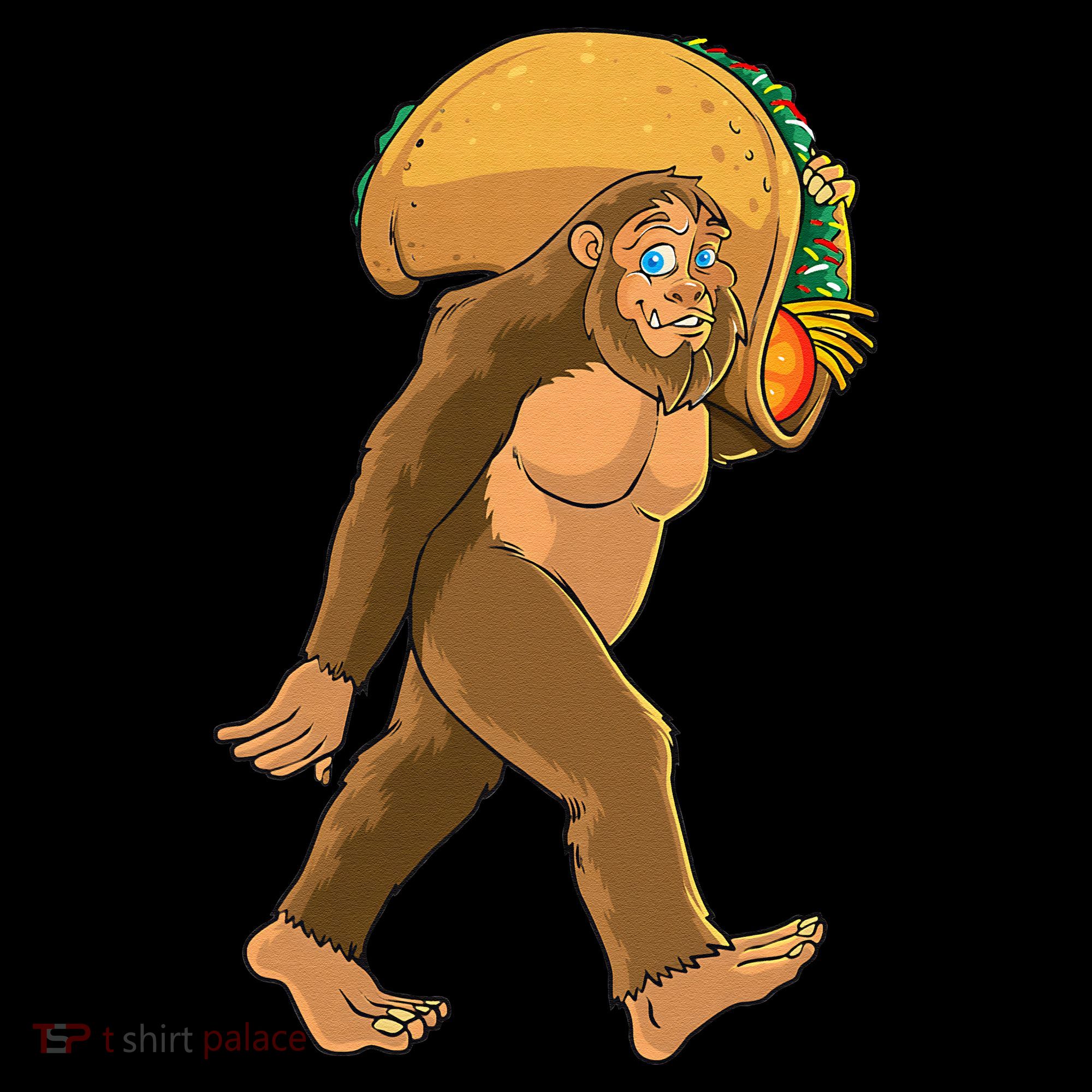 Bigfoot Carrying Taco Funny Cinco De Mayo Sasquatch Love Coffee Mug