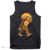 Bigfoot Carrying Taco Funny Cinco De Mayo Sasquatch Love Tank Top thumb 0
