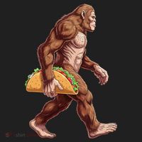 Bigfoot Carrying Taco Funny Cinco De Mayo Sasquatch Beanie thumb 2