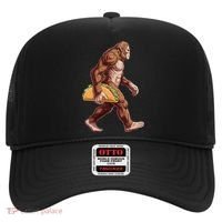 Bigfoot Carrying Taco Funny Cinco De Mayo Sasquatch Hat thumb 0