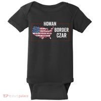 Border Czar Tom Homan Trump President Elect Maga Support Baby Bodysuit thumb 0