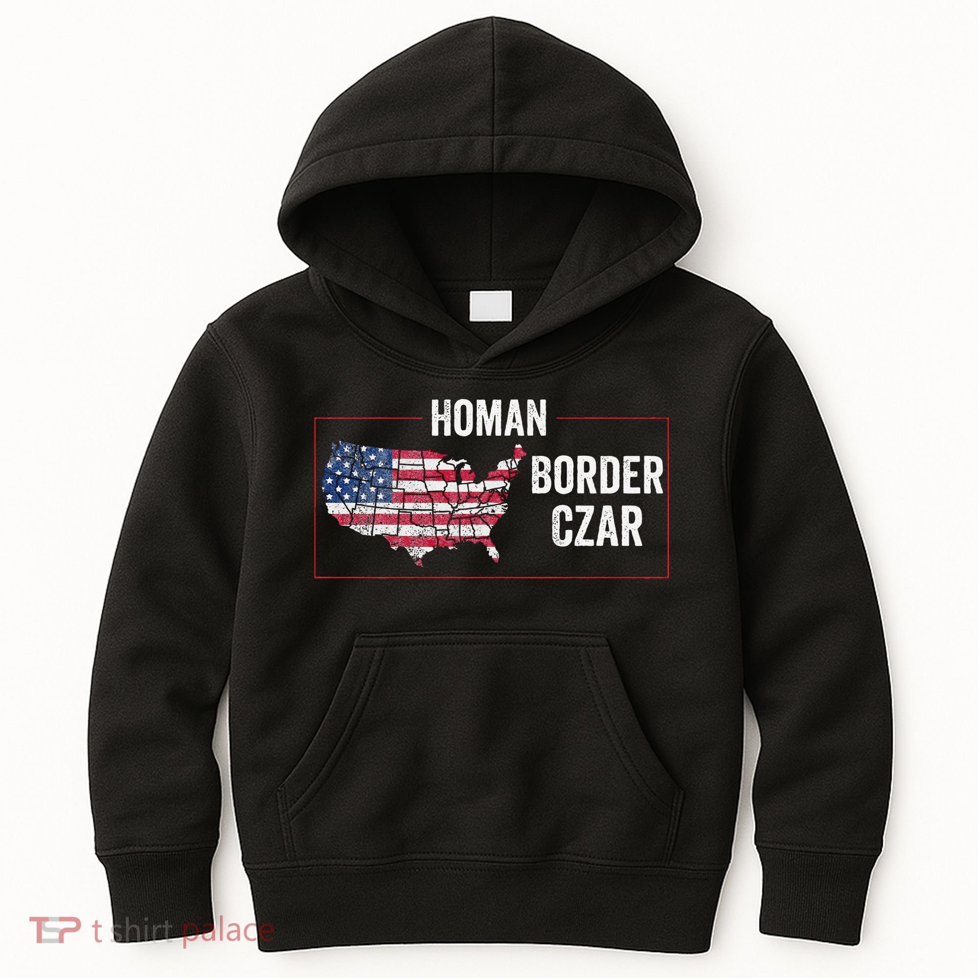 Border Czar Tom Homan Trump President Elect Maga Support Kids Hoodie
