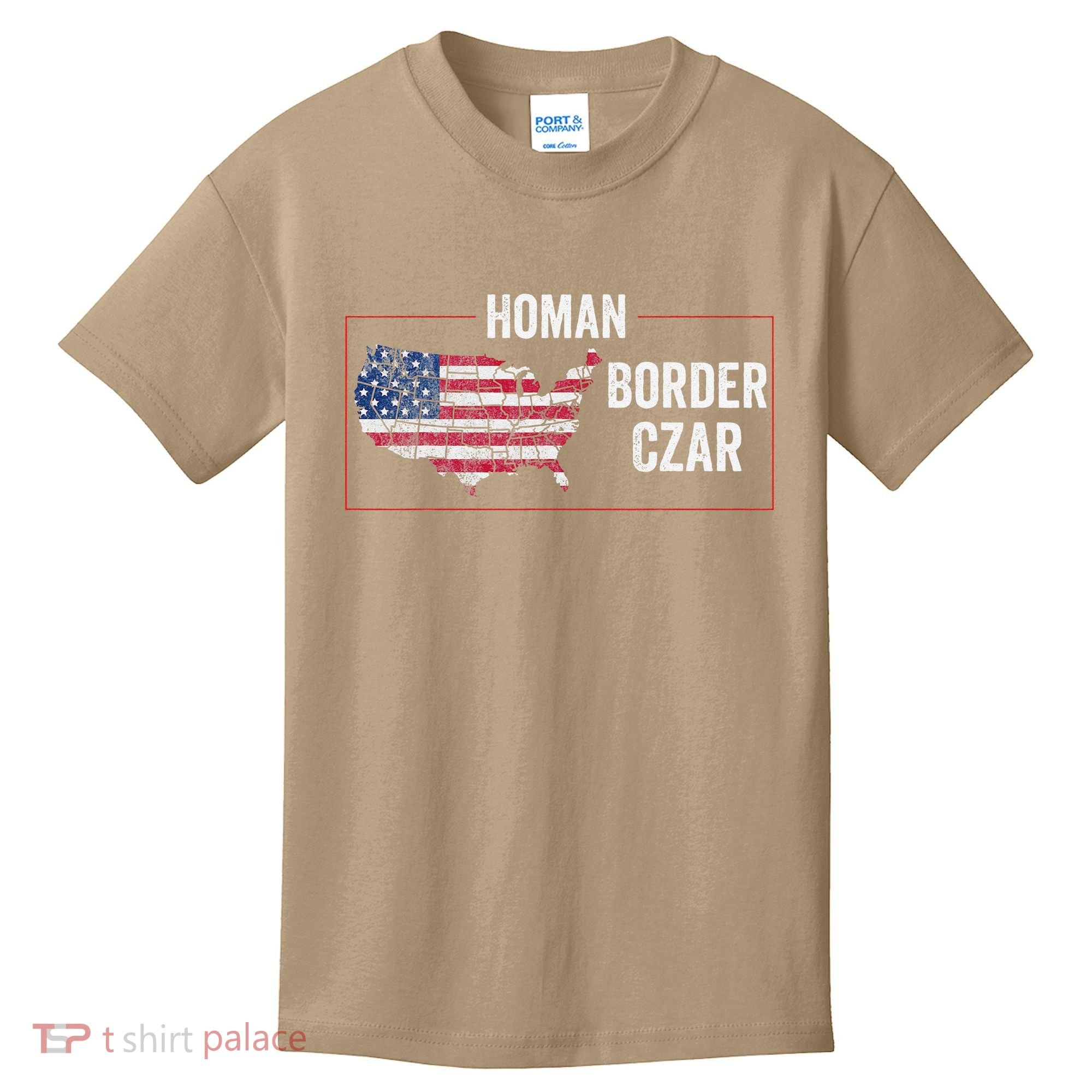 Border Czar Tom Homan Trump President Elect Maga Support Kids T-Shirt