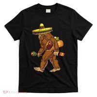 Bigfoot Carrying Taco El Squatcho Beer Pacho Sombrero Lover T-Shirt thumb 0