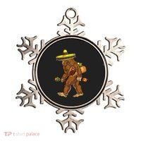 Bigfoot Carrying Taco El Squatcho Beer Pacho Sombrero Lover Ornament thumb 0