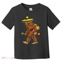 Bigfoot Carrying Taco El Squatcho Beer Pacho Sombrero Lover Toddler T-Shirt thumb 0