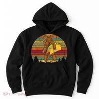 Bigfoot Carrying Taco Funny Cinco De Mayo Boy Men Sasquatch Hoodie thumb 0