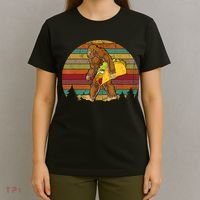Bigfoot Carrying Taco Funny Cinco De Mayo Boy Men Sasquatch T-Shirt thumb 4