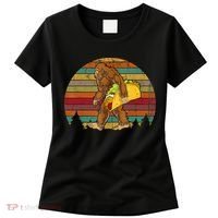Bigfoot Carrying Taco Funny Cinco De Mayo Boy Men Sasquatch Women's T-Shirt thumb 0