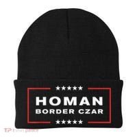 Border Czar Tom Homan Trump President Elect Maga Support Beanie thumb 0