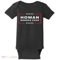 Border Czar Tom Homan Trump President Elect Maga Support Baby Bodysuit thumb 0