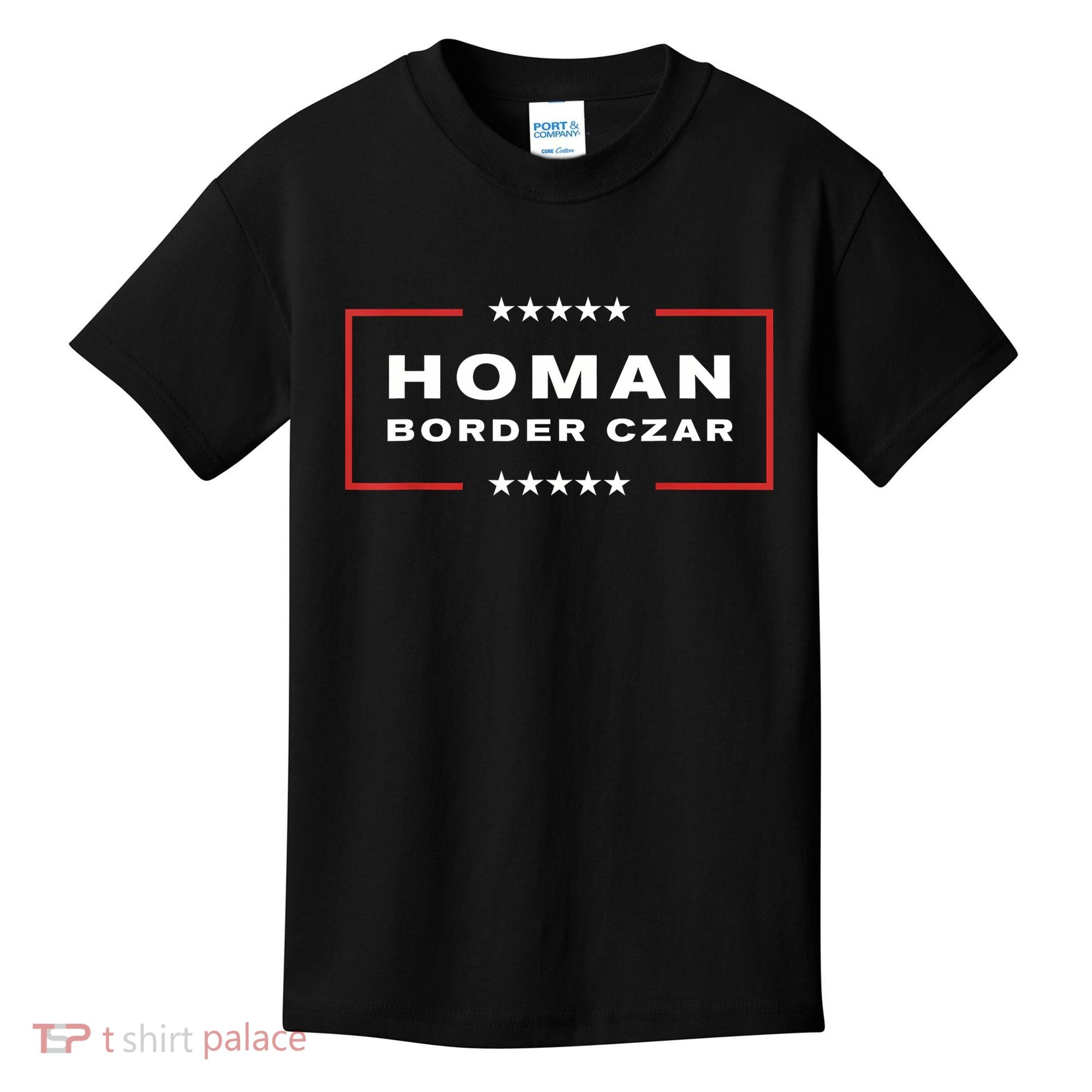 Border Czar Tom Homan Trump President Elect Maga Support Kids T-Shirt