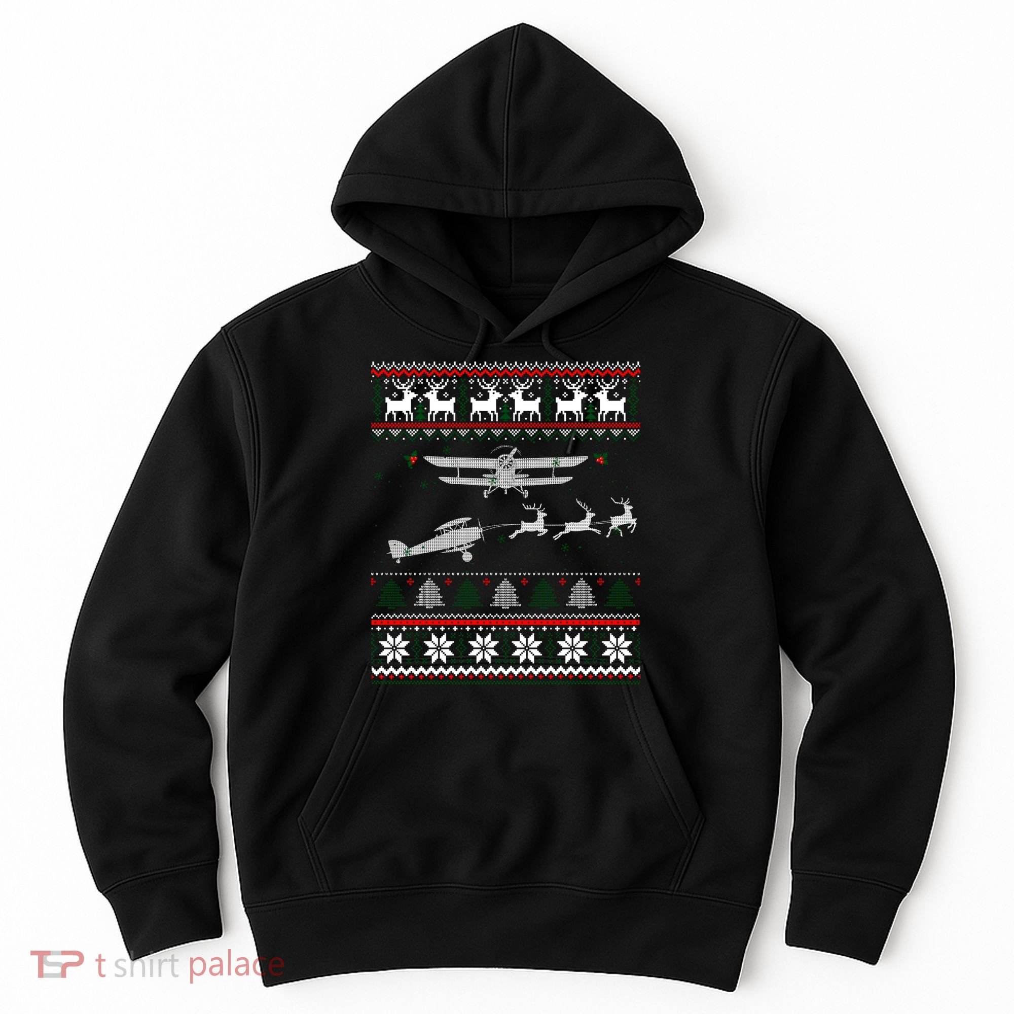 Best Christmas Thanksgiving Gift Pilots Aviation Ugly Hoodie