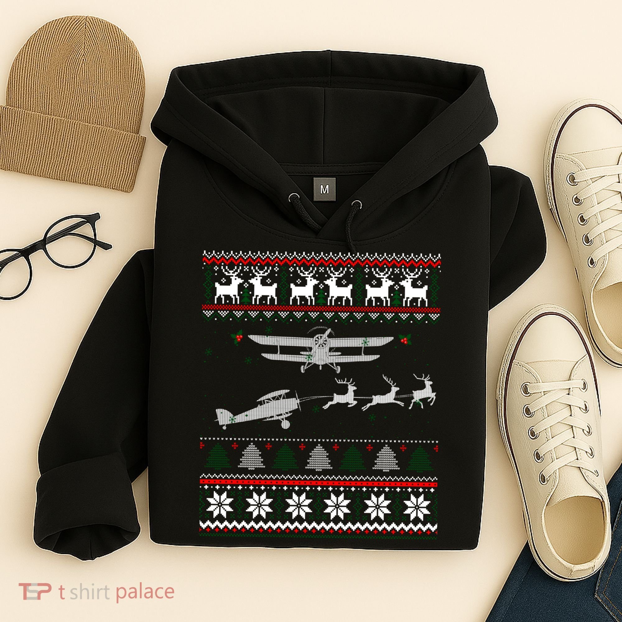 Best Christmas Thanksgiving Gift Pilots Aviation Ugly Hoodie