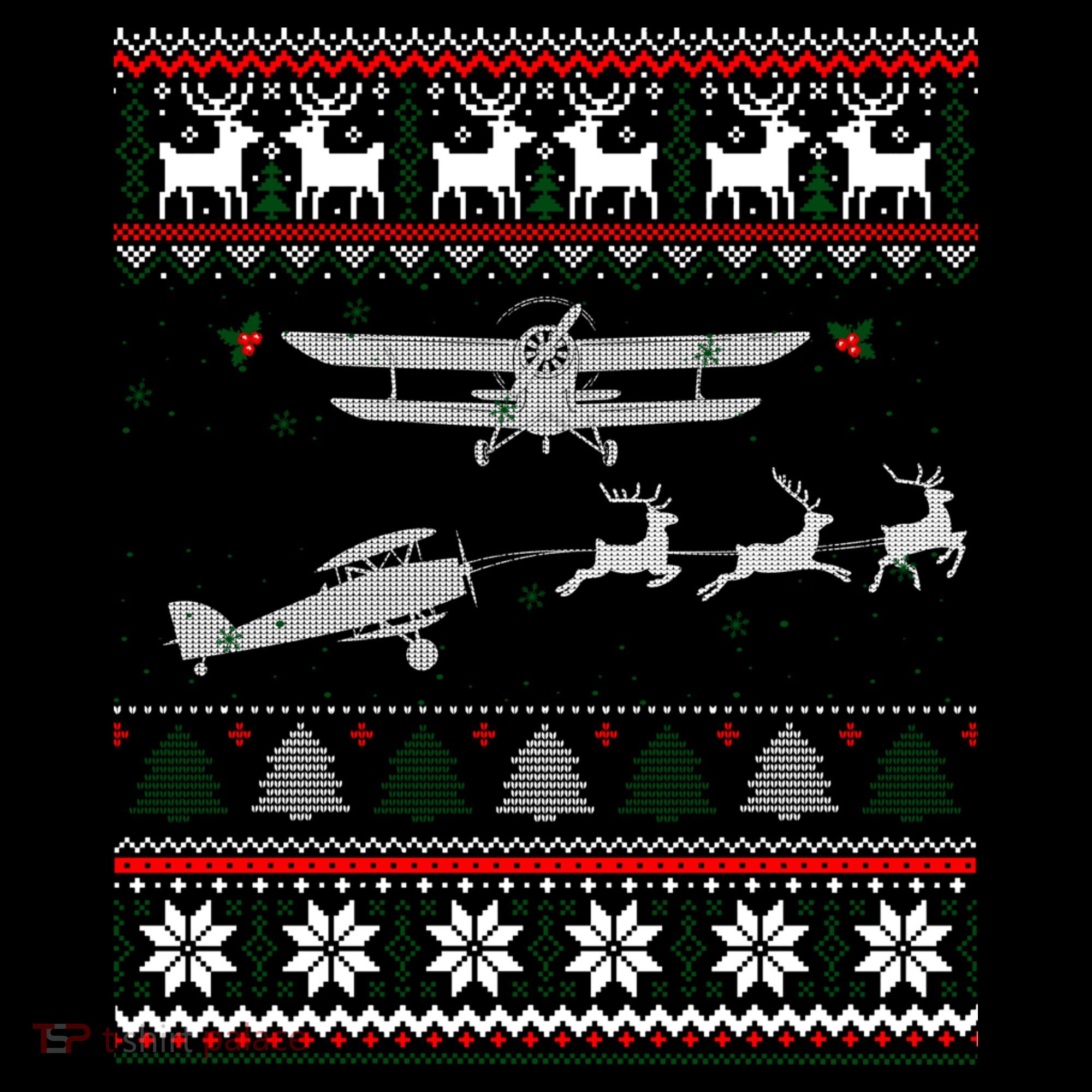 Best Christmas Thanksgiving Gift Pilots Aviation Ugly Women's Hoodie