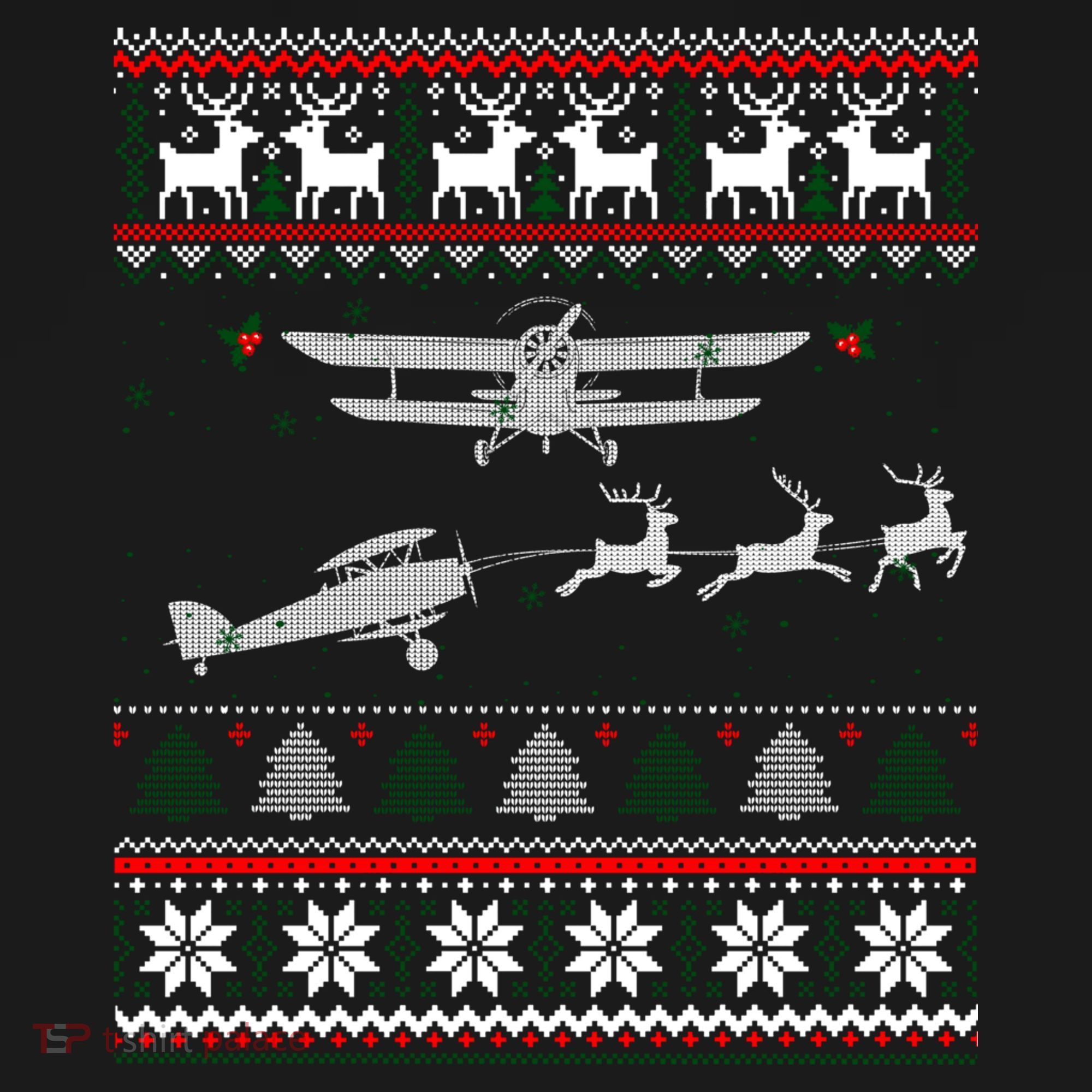 Best Christmas Thanksgiving Gift Pilots Aviation Ugly Women's Tank Top