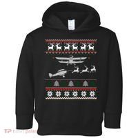 Best Christmas Thanksgiving Gift Pilots Aviation Ugly Toddler Hoodie thumb 0