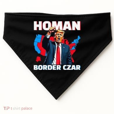 Border Czar Tom Homan Trump President Elect Maga Support USA-Made Doggie Bandana