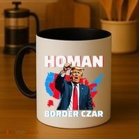 Border Czar Tom Homan Trump President Elect Maga Support Coffee Mug thumb 4