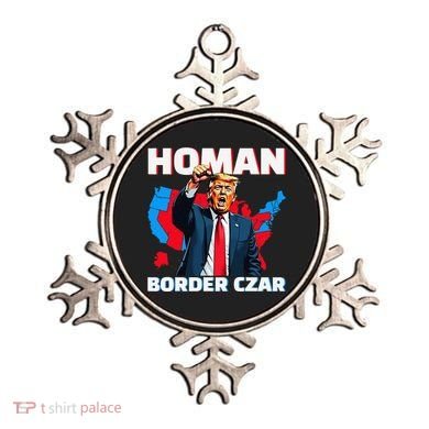 Border Czar Tom Homan Trump President Elect Maga Support Ornament